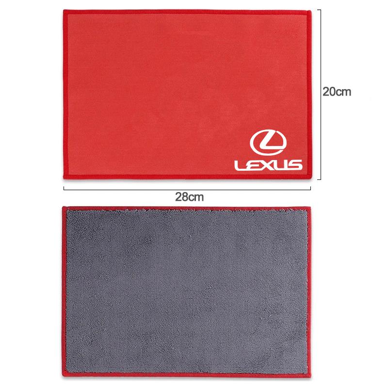 Auto Mikrofaserhandtuch Innenraum Reinigungs Lappen Tuch Für Lexus RX300 IS200 IS250 ES350 Ct200h UX250h NX300h RX350 ES300h RX400h NX