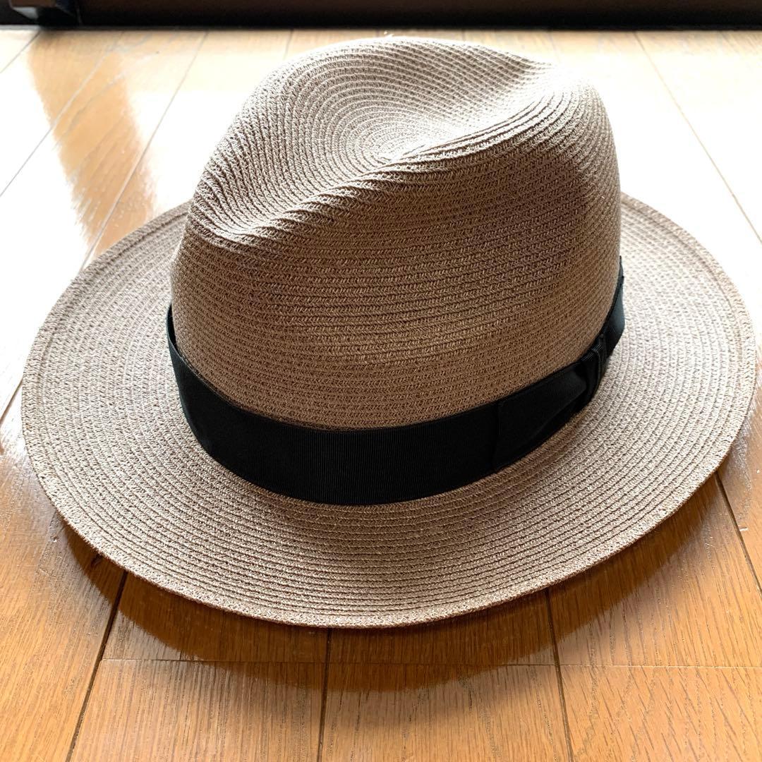 Used New and unused CA4LA KNOX special order hemp braid wide brim hat 62