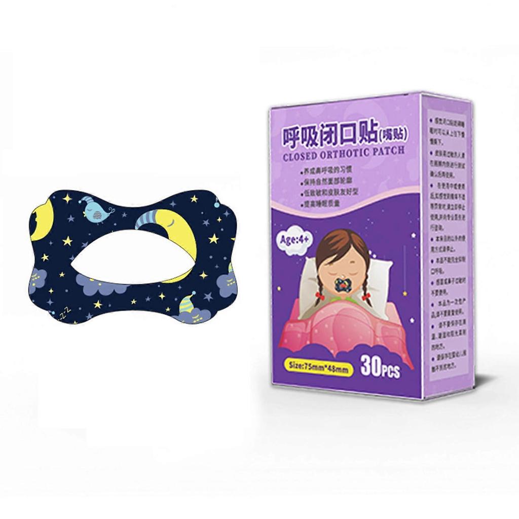 30Pcs/Box Anti-Snoring Stickers Stop Snoring Artifact Mouth Tape Ease Sleep Children Adult Lip Nose Breathing Improving Patch