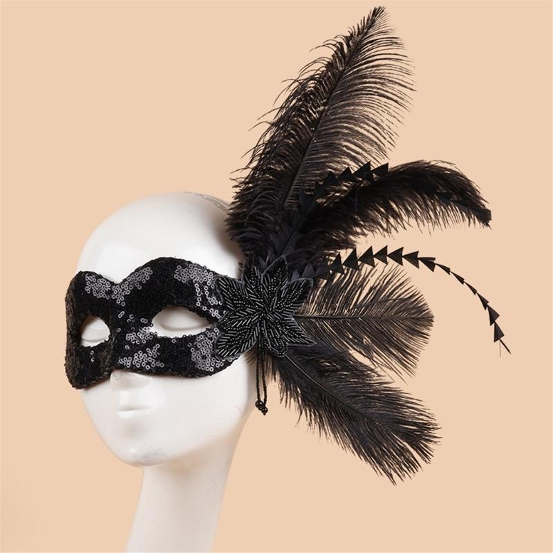 Masquerades Mask Venetians Halloween Costume Mask Mardi Gras Mask Cosplay Party Costume Props Dance Wedding Party Mask