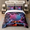 Manchester City Design Bedding Set Custom Text 1 Duvet Cover & 2 Pillow Cases