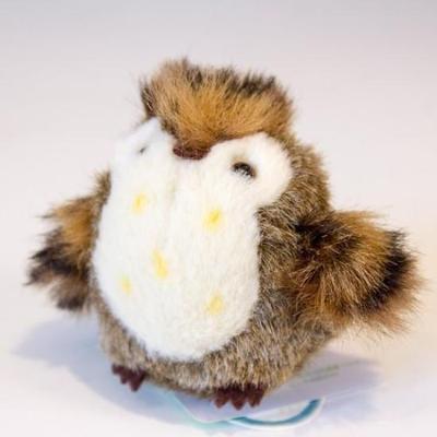 Takenoko Mini Kids Keychain Owl Brown Plush Toy 48121