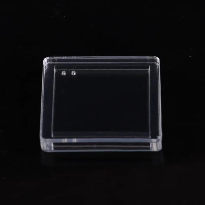 5 Set DIY Shake Acrylic Quicksand Mahjong Blank Plate Handmade Guka Brick Material Round Square Rectangular Shap Quicksand Plate 5 pcs