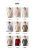 Premium 100% Cashmere Women's Short Round Neck Sweater, Perfect for Autumn/Winter and Crafted with Consinee Yarn