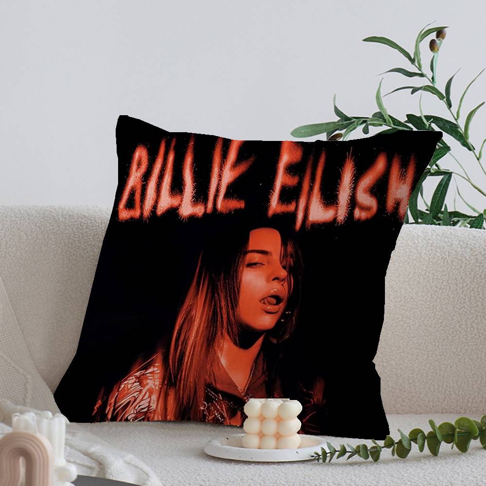 B-BillieS Singer E-EilishS Lucky Dragon pillow cover sofa cushion cover home room decoration children gift