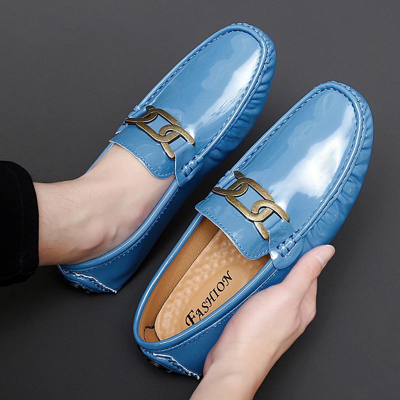 Men's Classic Plus Size Oxfords Business Flats Casual Leather Shoes Driving Loafers Wedding Shoes Italian Style Mocassins
