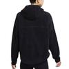 Nike Women's Sportswear Fleece Full-Zip Hooded Jacket Black HV3699-010