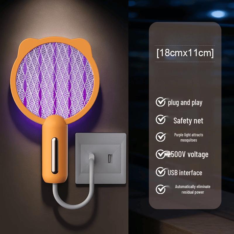 OLOEY Rechargeable Mini Electric Mosquito Swatter