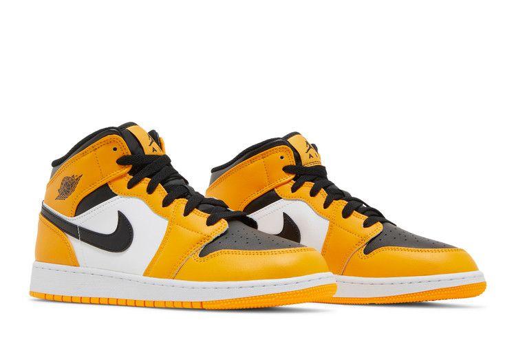 Kids' Sneakers Nike Jordan 1 Mid Taxi (GS) Taxi/White-Black