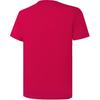 Li Ning Group Purchase Series Solid Color Round Neck Comfortable Breathable Versatile Short Sleeve T-Shirt Men Tops Bull-Red AHSUA49-3