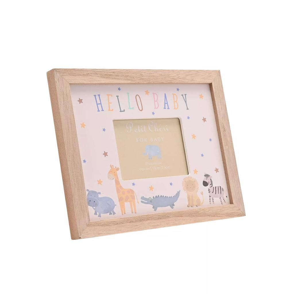 Celebrations Petit Cheri Hello Baby Animals Photo Frame
