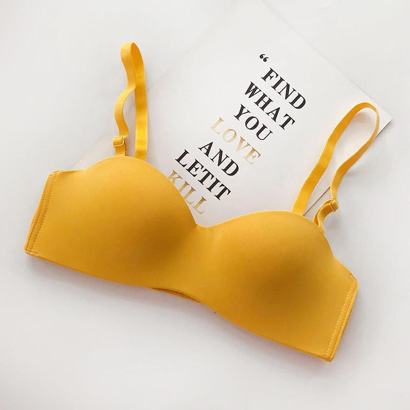 

Женские глянцевые бюстгальтеры, цельное бесшовное нижнее белье, без стальных колец, бюстгальтер-слип