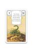 Nichiyu Lenormand Cards, 36 cards [Official Import] [Lenormand Red Owl] with Japanese instruction sheet, "The most standard red color in the Owl serie