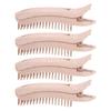 4Pcs Hair Root Lifting Clip Wheat Straw Quick Curling Lightweight Volume Hair Clip for Bangs