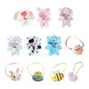 8in Plush Dolls Plush Cloak/Bag for Girls Dollhouse Role for Play Game DIY Toy Accessory Party Supplies Great Christmas