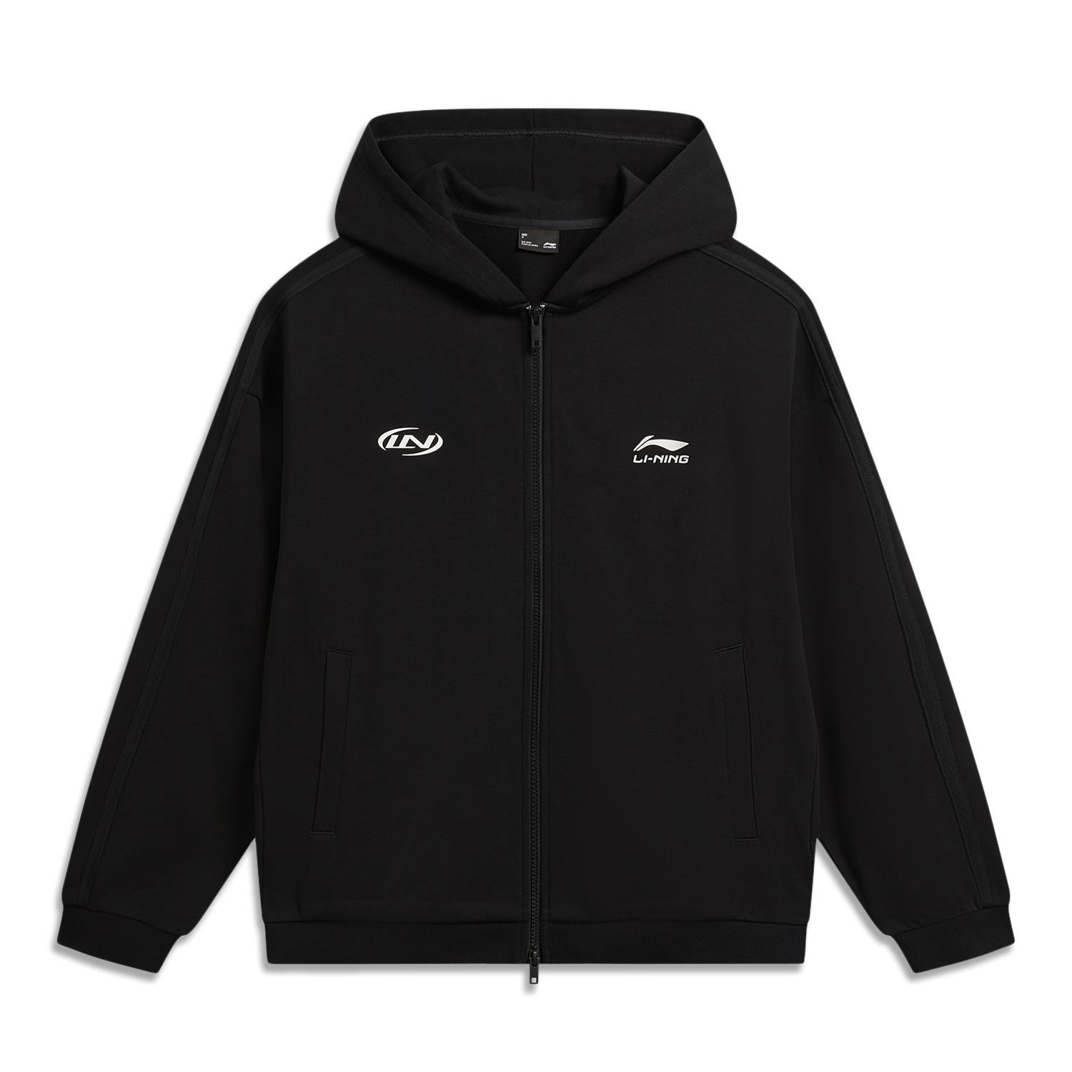 Серия спортивного образа жизни Li Ning Свободный крой Худи для пары Унисекс худи AWDW357-1 S