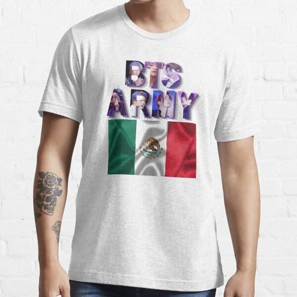 BTS ARMY Mexico Essential T-Shirt XXL