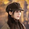 Autumn and Winter Hats Women's Retro Versatile Berets Show Their Faces Small Painter Hats High-end Newsboy Hats