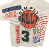 BIKE 90s Made in USA Old BALL'N Short sleeve T-shirt L gray basketball Men's Used