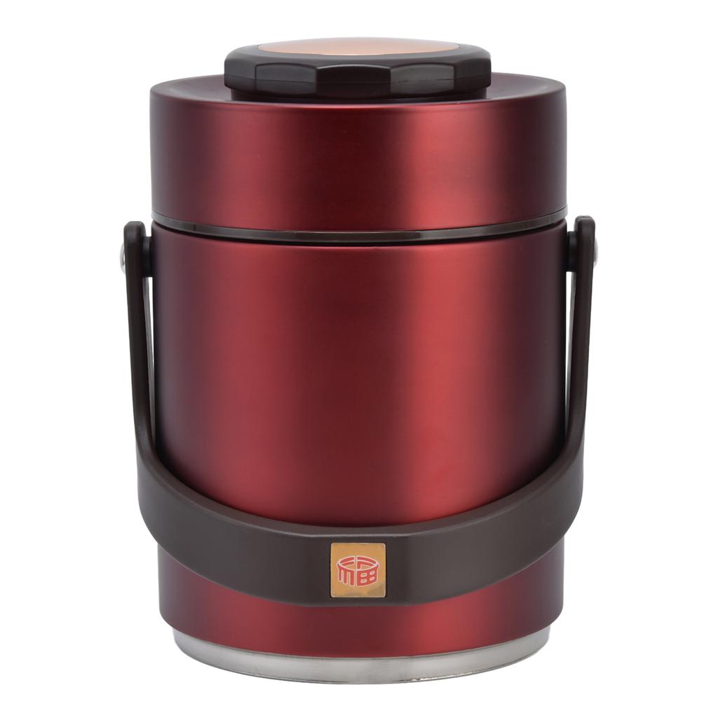 Insulation Lunch Box High Capacity 1.5L Stainless Steel Portable Heat Preservation Vacuum Bento Box for Adults Students