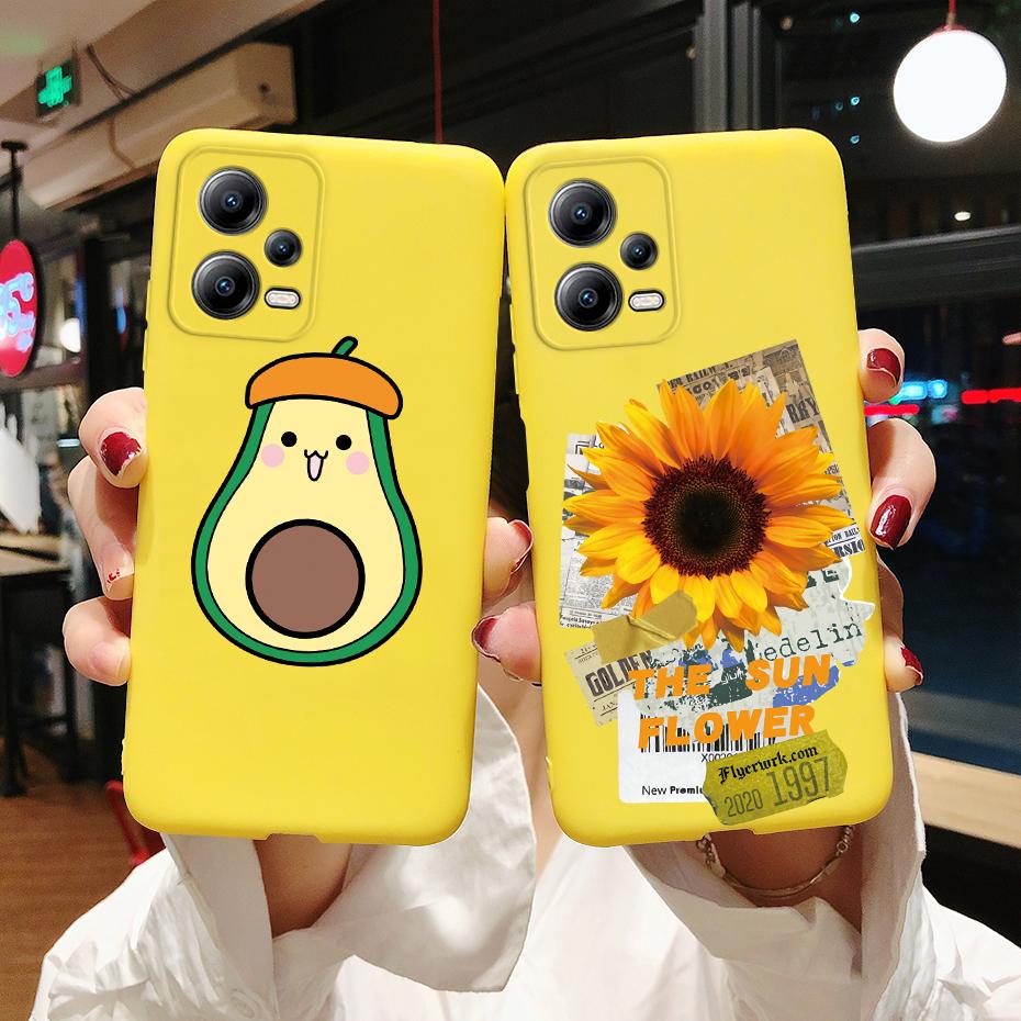 Poco X5 Case For Xiaomi Poco X5 Pro Soft Silicone Cover Cute Cartoons Phone Case For Xiomi Poco X5 Coque PocoX5 X 5 X5Pro Funda