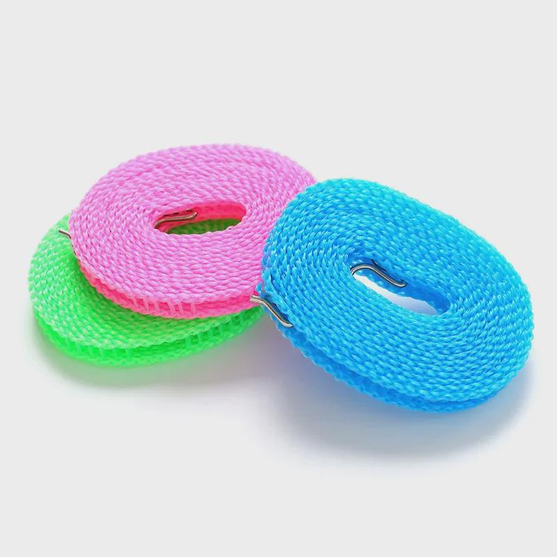 Windproof, Non-Slip Nylon Clothesline: Durable Rope for Drying Quilts & Clothes.