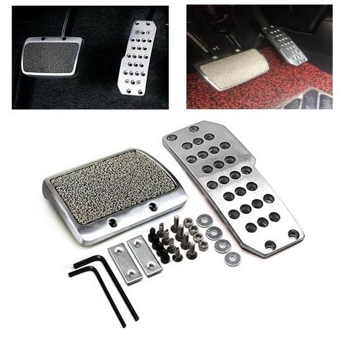 Mugen Pedals Foot Rest Accelerator Pedals Brake Pedal Clutch Pedals for Honda