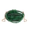 Acrylic Box Bag With Chain For Ladies Evening Party Purse