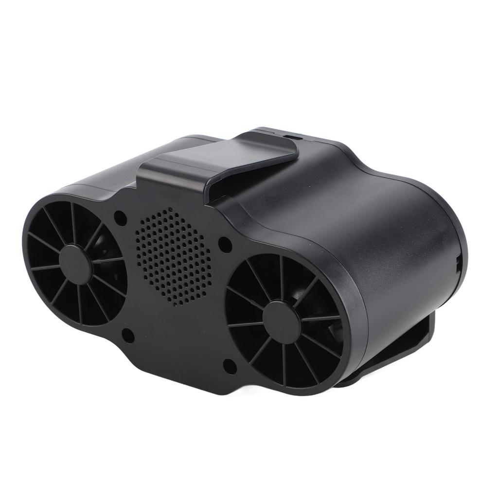 Waist USB Fan Clockwise Counterclockwise Digital Display Cooling Portable Rechargeable Wearable Body Belt Fan with