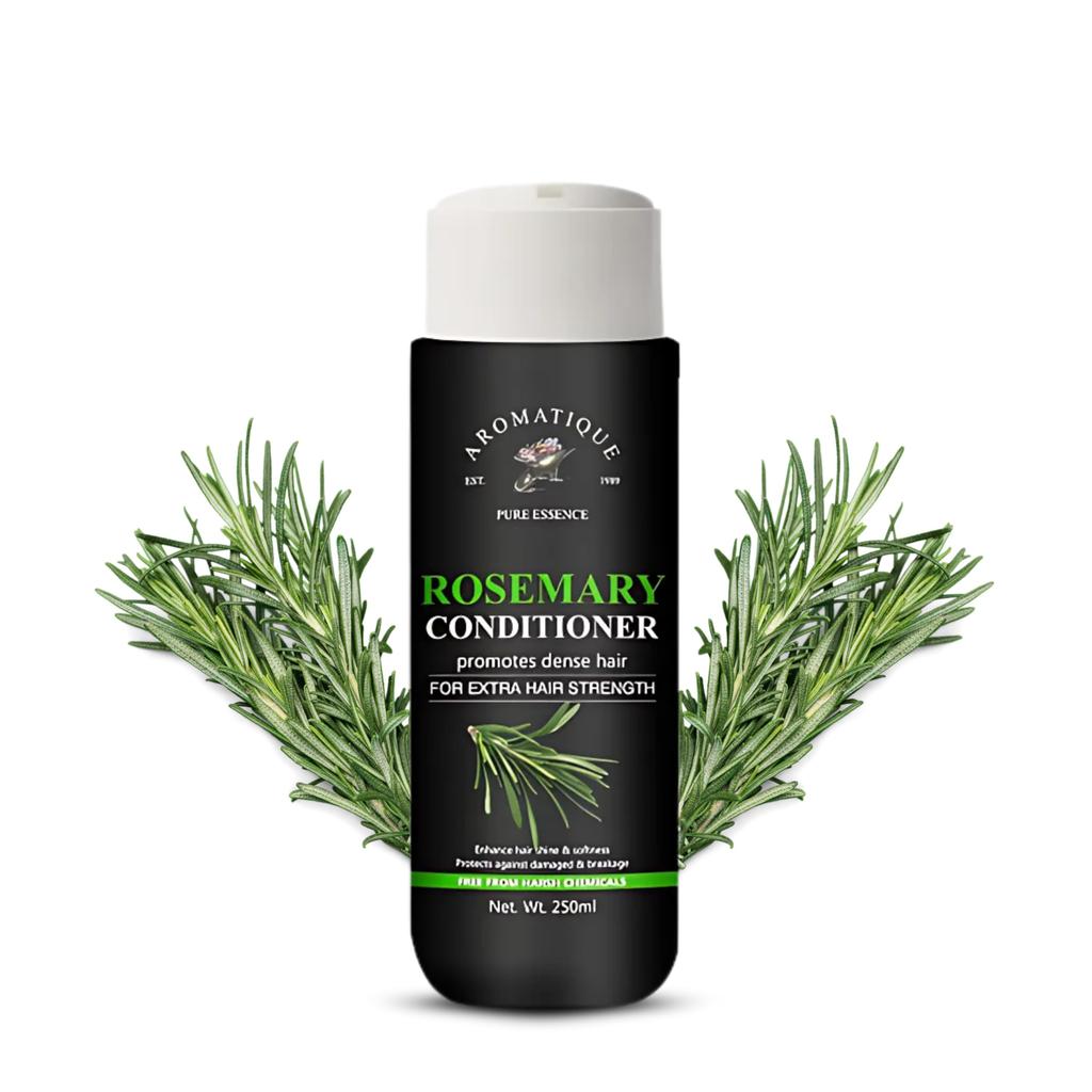 Aromatique Mint Rosemary Conditioner | Hair Strength & Smoothness Support | With Mint & Rosemary Extracts | Weightless Conditioner for Dry & Crinkle