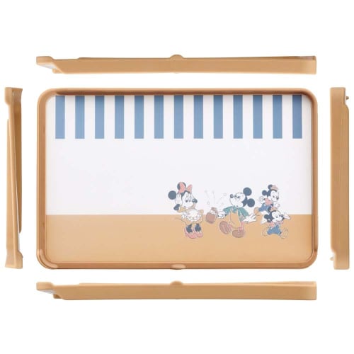 Skater Double-Sided Cutting Board with Spill-Resistant Guard, AG+ Antibacterial, 21 x 32.5 cm, Medium, Disney Mickey & Friends, KTMT1AG-A