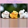 Cartoon Realistic Dog Miniature Model Resin Figure For Desk Car Decor