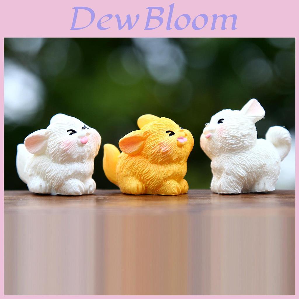Cartoon Realistic Dog Miniature Model Resin Figure For Desk Car Decor