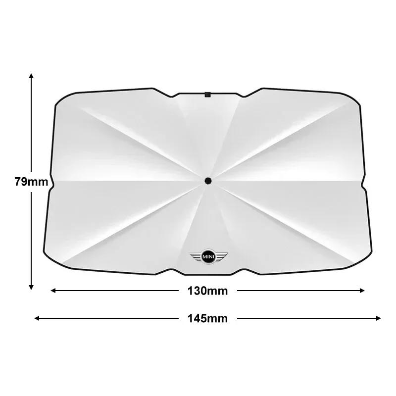 B4 A5 For Bmw Mini Car windshield Sunshade Umbrella Protector Parasol Foldable For MINI Cooper Fridge One F56 R56 R57 R58 R59 R6