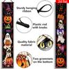 Halloween 2pcs Banner Polyester Cat Pattern Porch Decoration