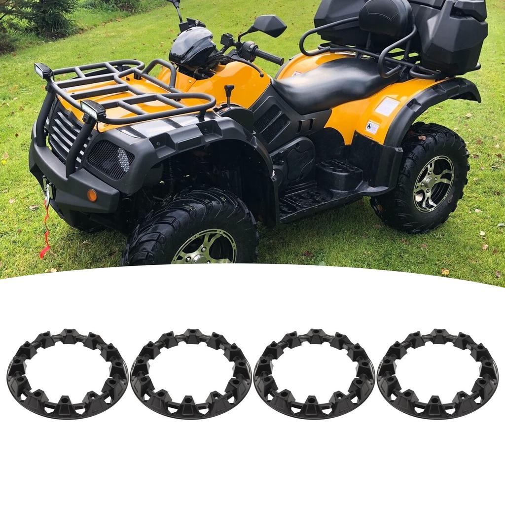 4Pcs Wheel Hub T  Cover Hub S Tire         for ATV Go Kart