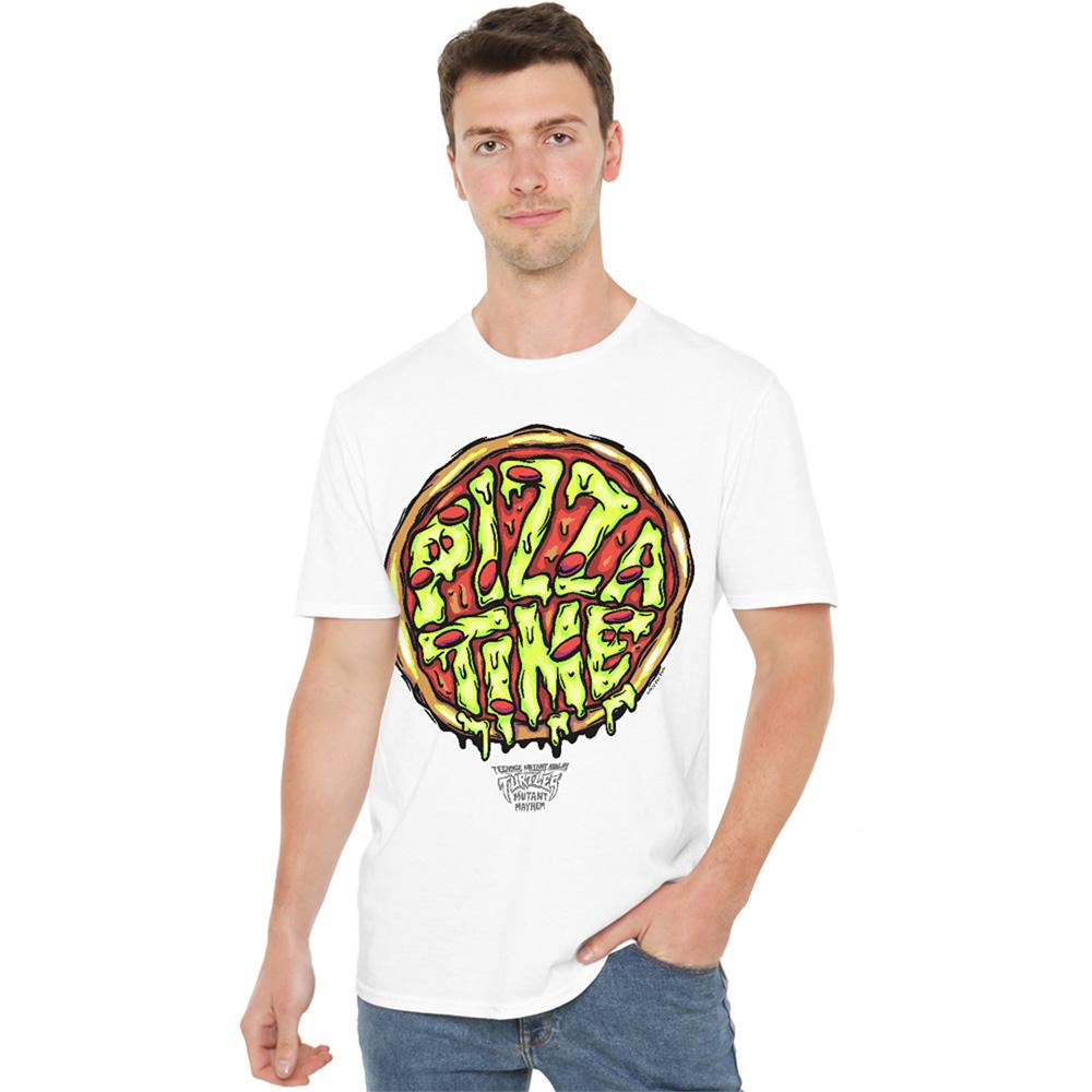TMNT Unisex Adult Pizza Time T-Shirt