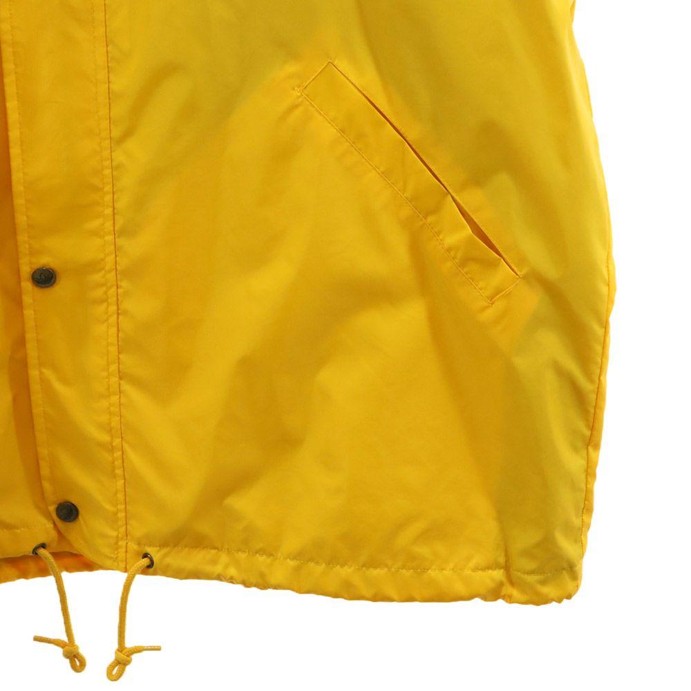 adidas 90s Old Trefoil logo Long sleeve Nylon jacket L Yellow coat Men's Used