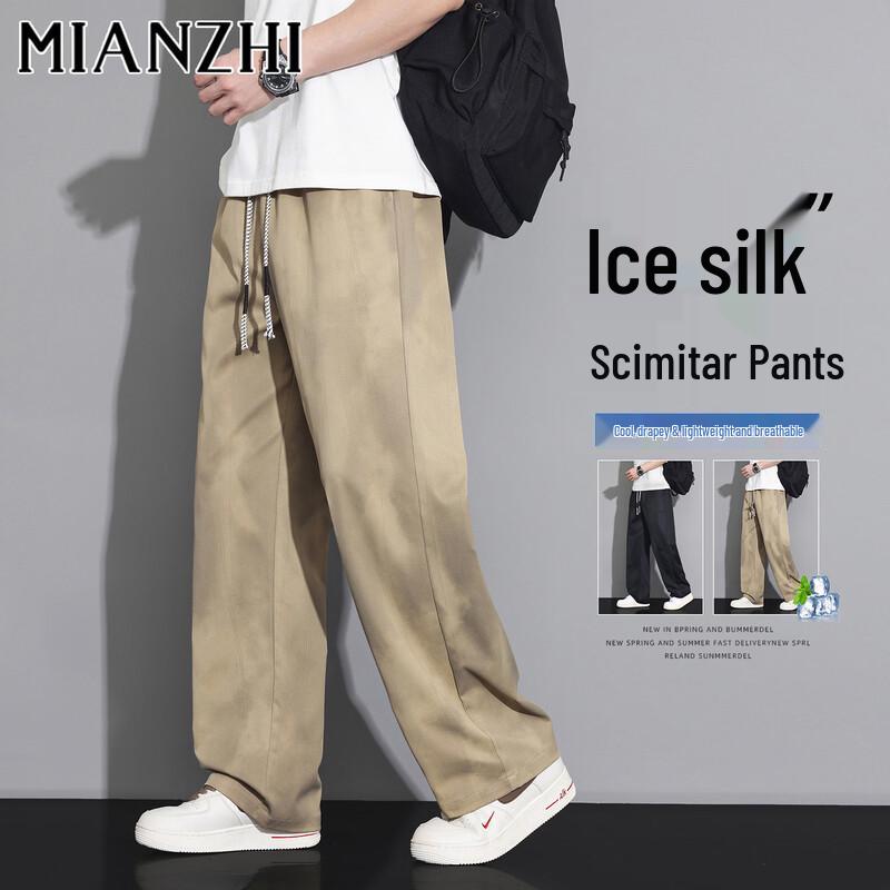 

Men s Summer Ice Silk Relaxed Fit Collection M