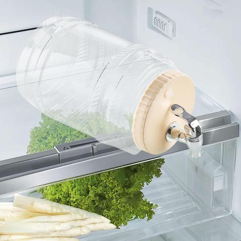 Fridge Beverage Dispenser Water Jug With Tap Large Capacity Cold Kettle Juice Jug Cold Kettle Cool Water Bucket for Home