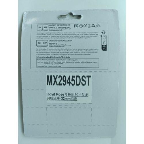 Musiclily Ultra 32mm Full Solid Steel Tremolo Block for Electric Guitar Floyd Rose Double Locking Tremolo Bridges