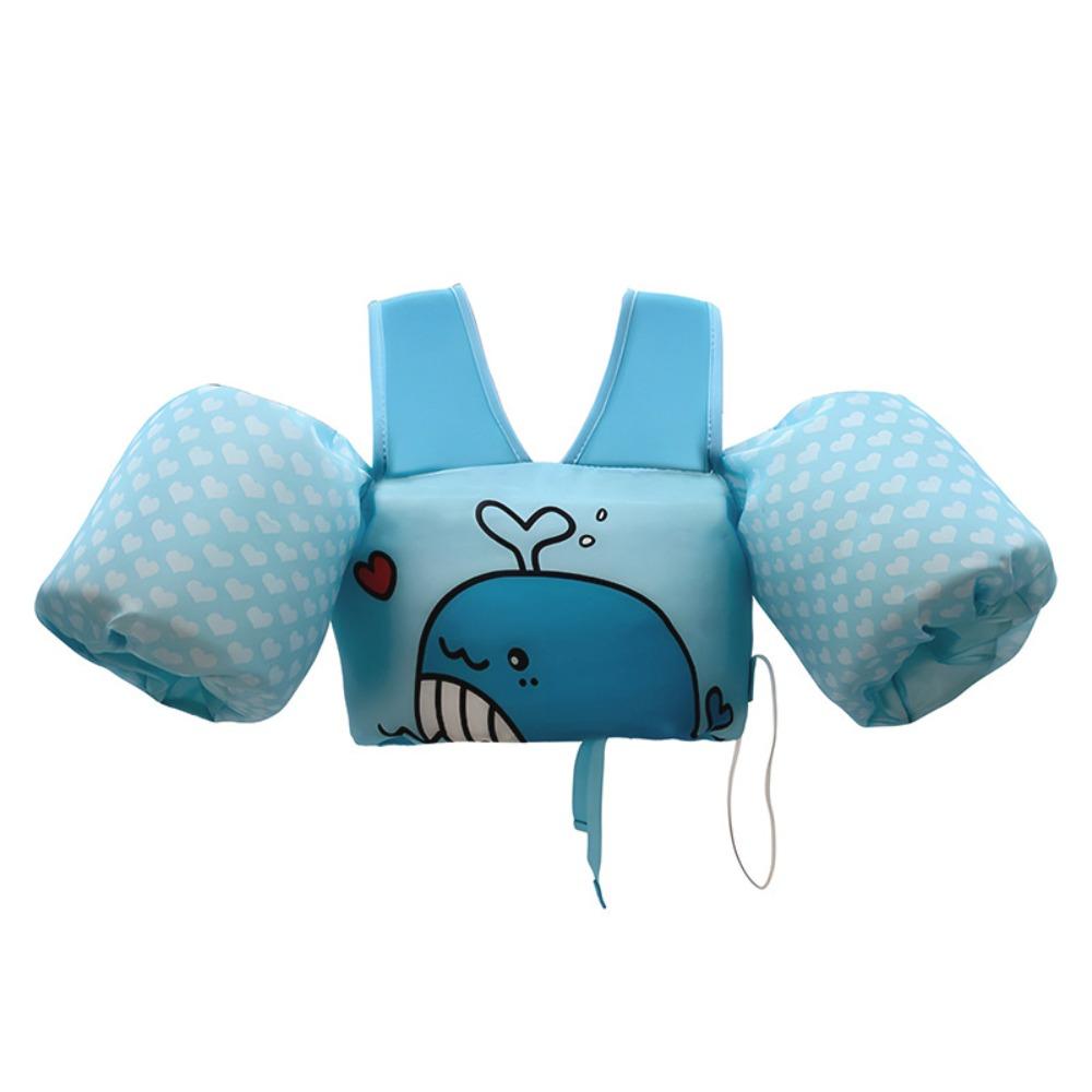 Anti Drowning Children Swimming Arm Rings 1-2/3-7 Year Old Life Jacket Swimming Buoyancy Vest  Pool