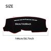 For Hyundai Tucson 2005-2009 Car Dashboard Cover Avoid Light Pad Instrument Platform Cover Mat Carpet Accessories