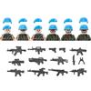 Military Special Forces MOC Building Block SWAT Ghost Commando Figures Police Soldiers Army Gun Weapons Children's Toy Gift B152