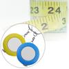Measuring Tape Cartoon with Keychain Ruler Retractable Tape Measure with Keychain Sewing