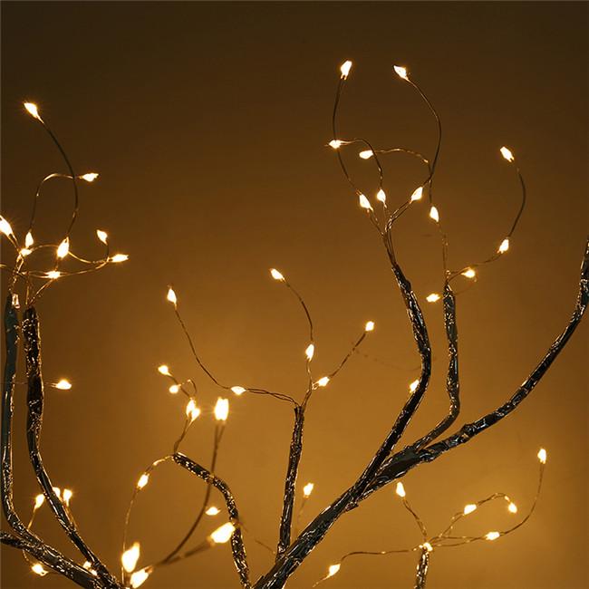 108 Light Simulation LED Tree Light Copper Wire Tree Light Home Decoration