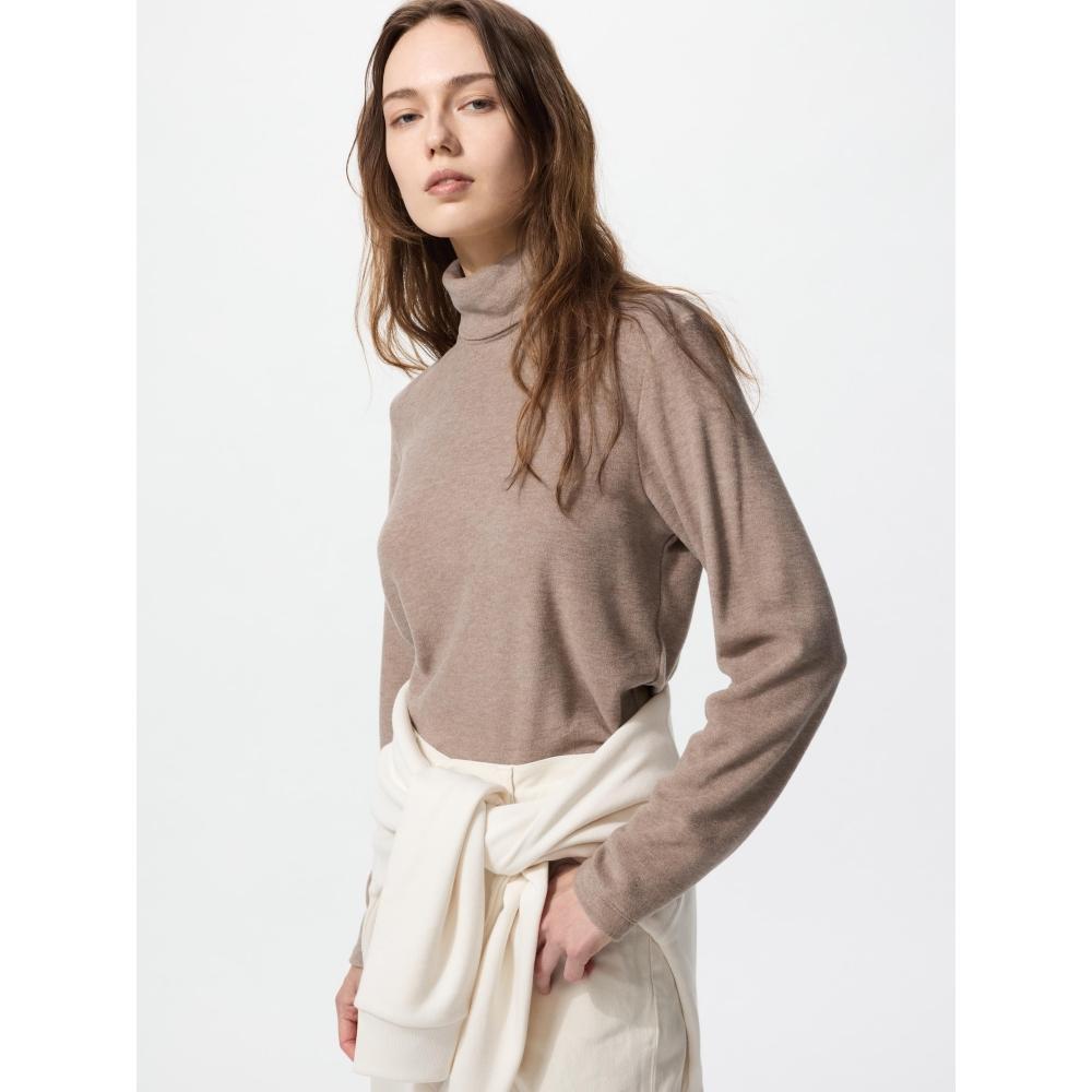 Uniqlo HeaTTech Fleece TurTleneck T