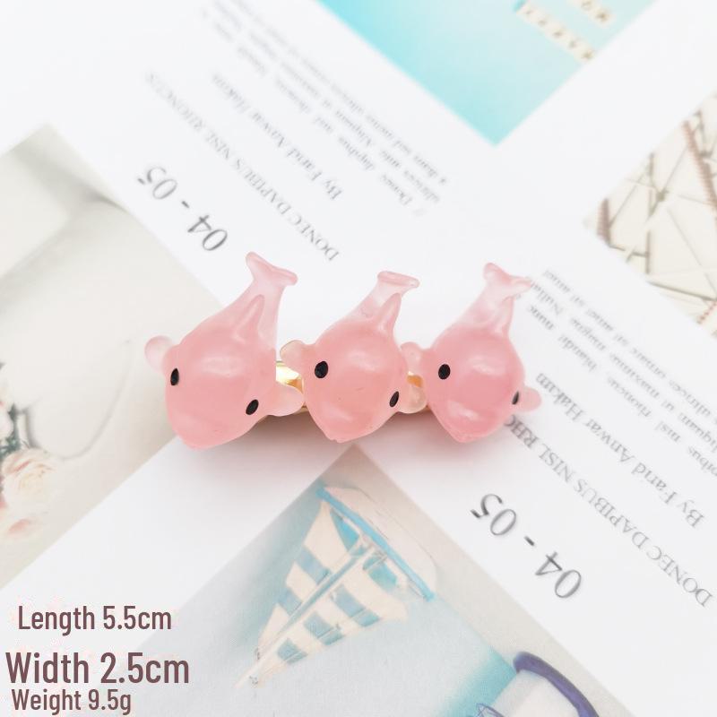 

Детская заколка для волос Capybara - милая, не повреждает волосы девочек, дизайн в виде мультяшной черепахи