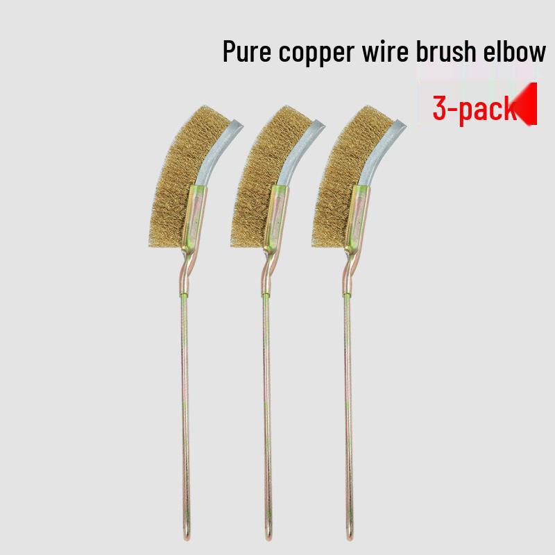 Stainless Steel Wire Brush with Handle - Rust Remover and Barbecue Grill Cleaner