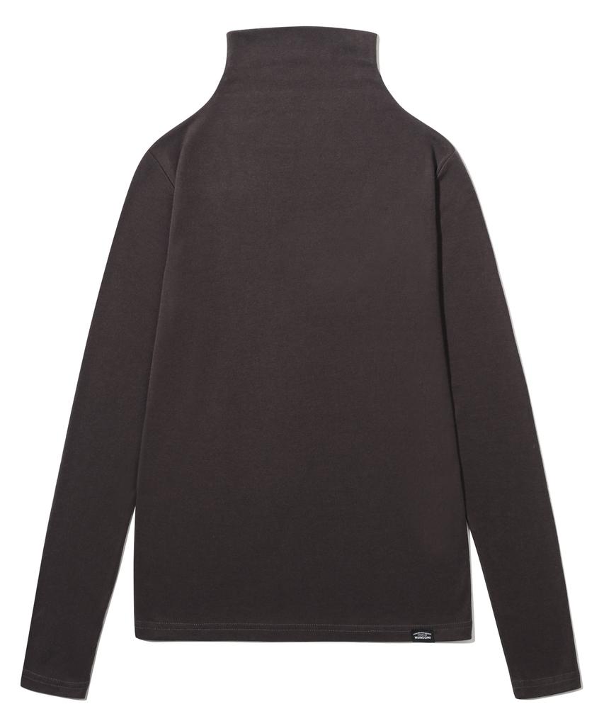PEID Pd Basic Half Turtleneck Slim Fit Long Sleeve T-Shirt 4 Colors